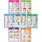 Poster Pals Spanish Educational & Language Teaching Verb Irregular tense Posters, large colorful charts, classroom reference and instruction, 7 pack